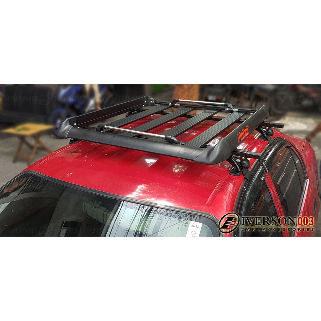 Roof rack with Gutter less crossbar for sedan and hatch Shopee Philippines