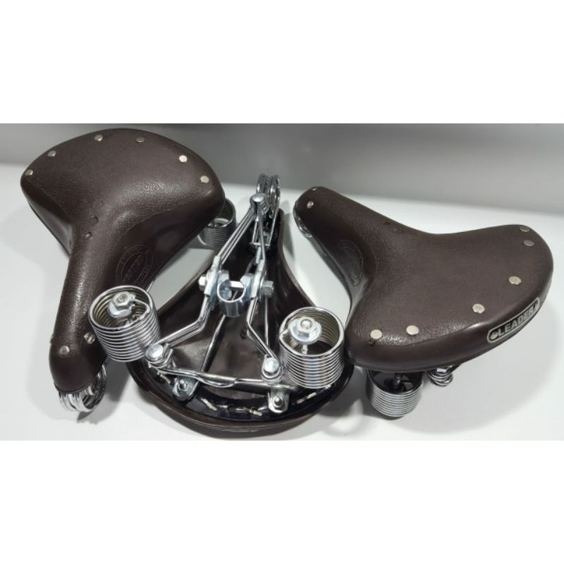 Onthel Bike Leather Saddle - Bicycle Saddle - Camel Bike Loop Saddle ...