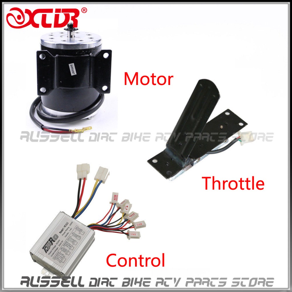 RfsMOTO/ 24V 500w Brush Motor Speed Controller Pedal For Electric