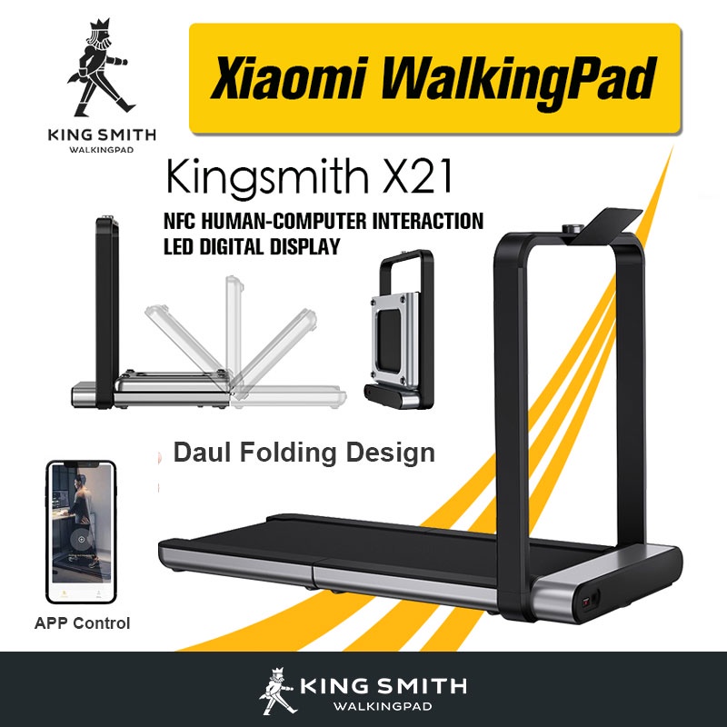 Xiaomi Kingsmith Walking Pad X21 Treadmill Foldable Threadmill Fitness ...