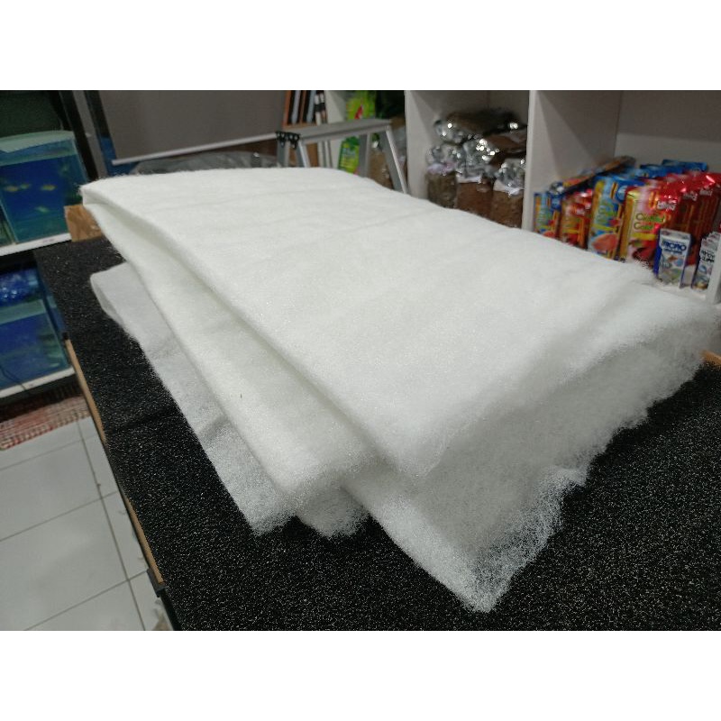 Aquarium store filter wool