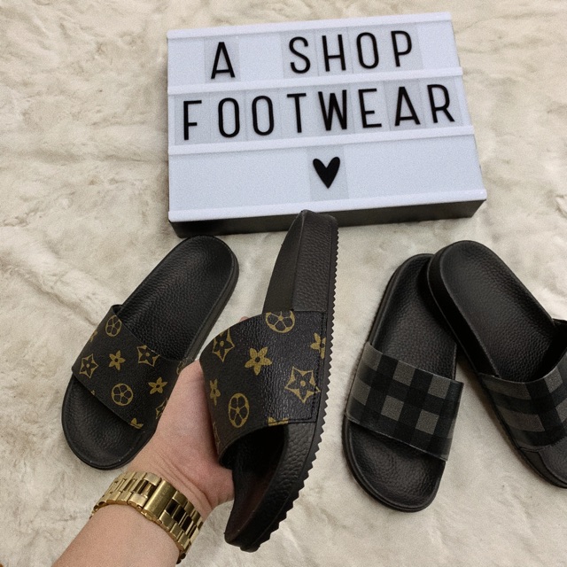 everyone needs a simple pair of slides from Louis Vuitton. #fyp