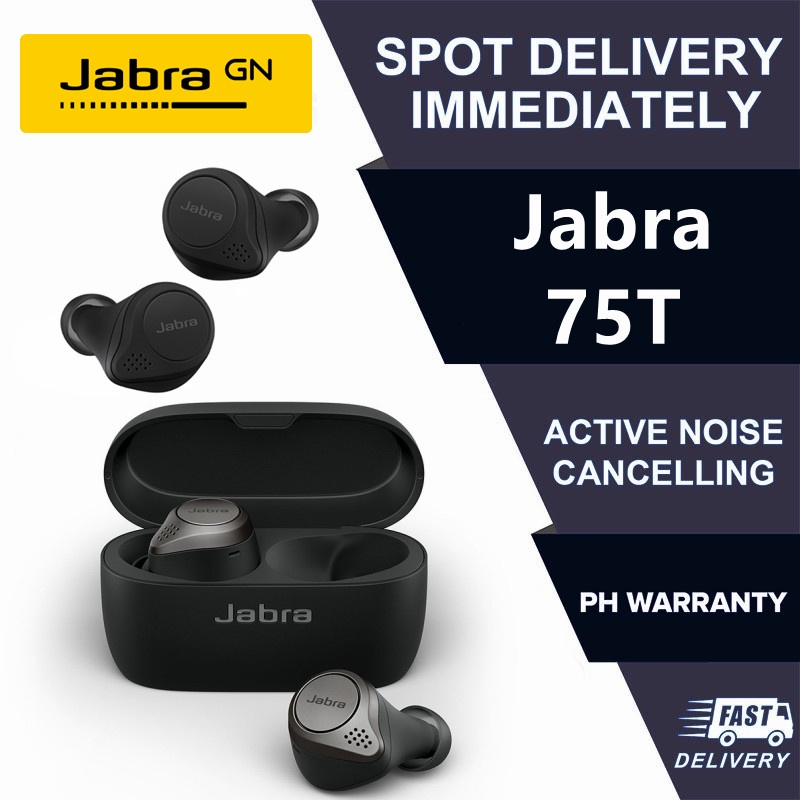 Spot Jabra Elite Active 75t wireless headset sports earplugs Bluetooth  IP56 headset