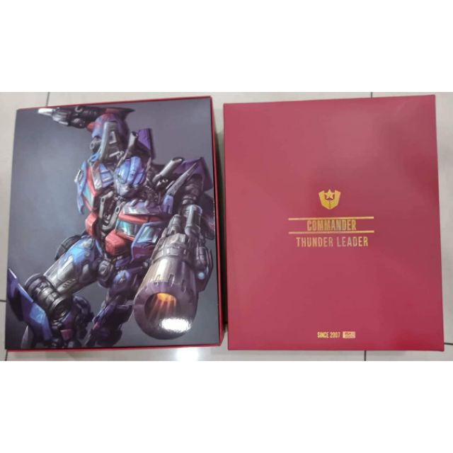 WEI JIANG BLACK APPLE THUNDER LEADER COMMANDER OPTIMUS PRIME