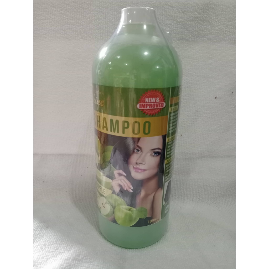 1liter Shampoo Green apple smooth strands 1000ml | Shopee Philippines