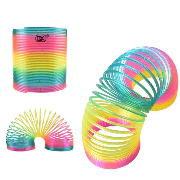 1 Piece Rainbow Circle Fun Kids Toys Early Development Education ...