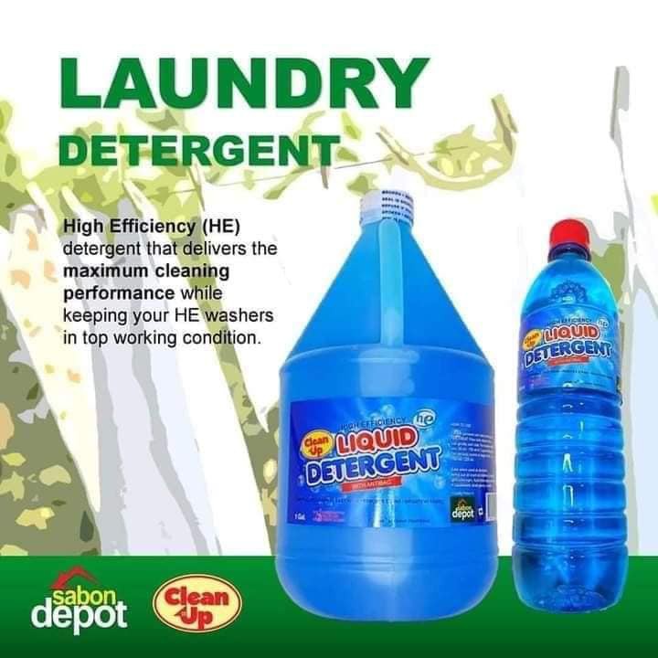 Clean Up High Efficiency Liquid Detergent 1000ml Shopee Philippines