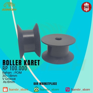 Double BEARING Rubber ROLLER FOR SPEARGUN