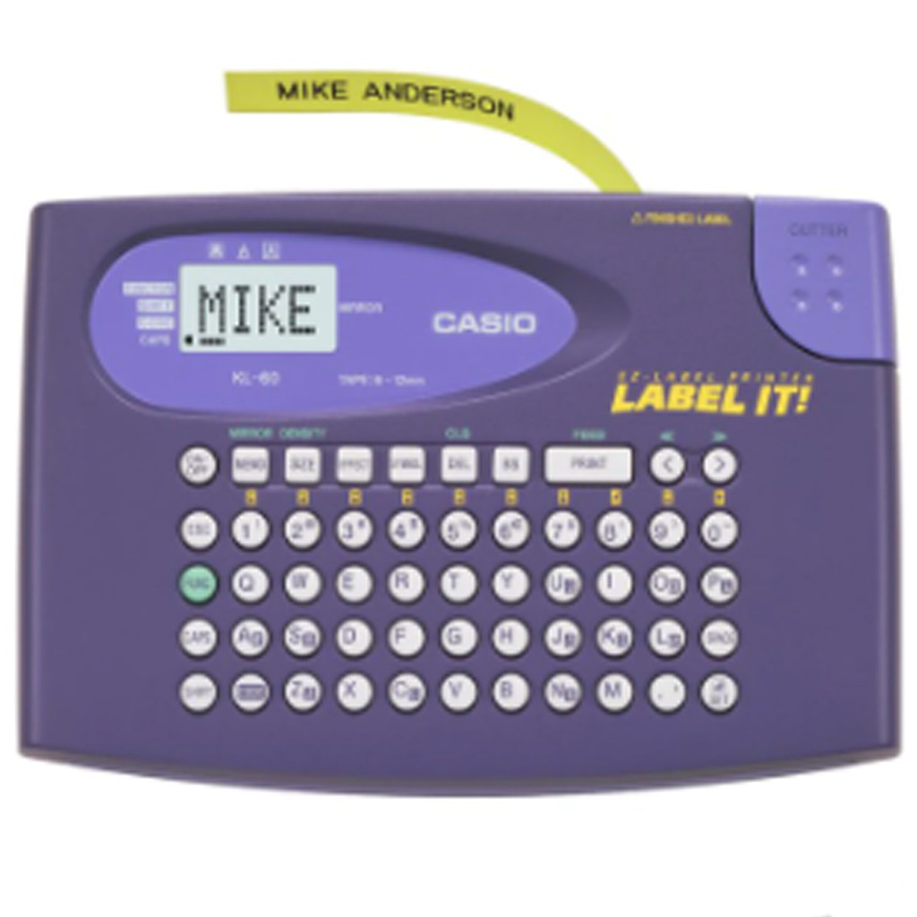 Casio KL60 Label Printer Label Machine For Casio KL 60 L Shopee
