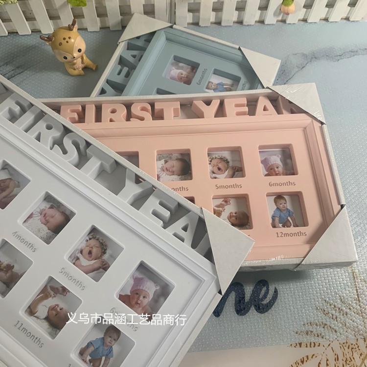 My First Year photo frames preserve your baby's First month of the Year ...