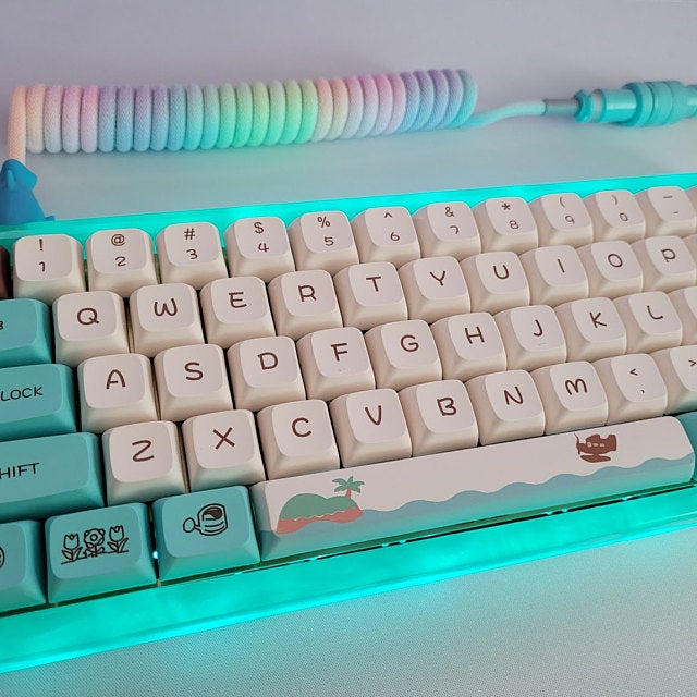 Animal Crossing Keycaps 134-Key Sublimation PBT XDA Keycap For Cherry ...
