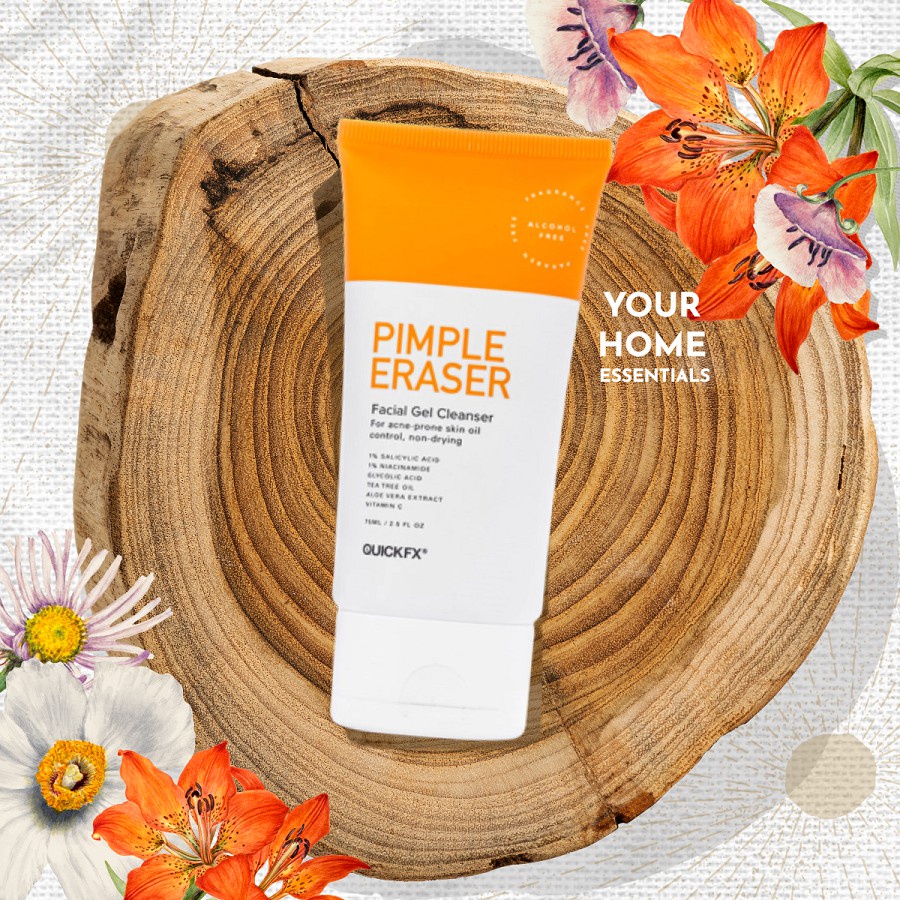 QUICKFX PIMPLE ERASER FACIAL GEL CLEANSER 75ml yjRA Shopee Philippines