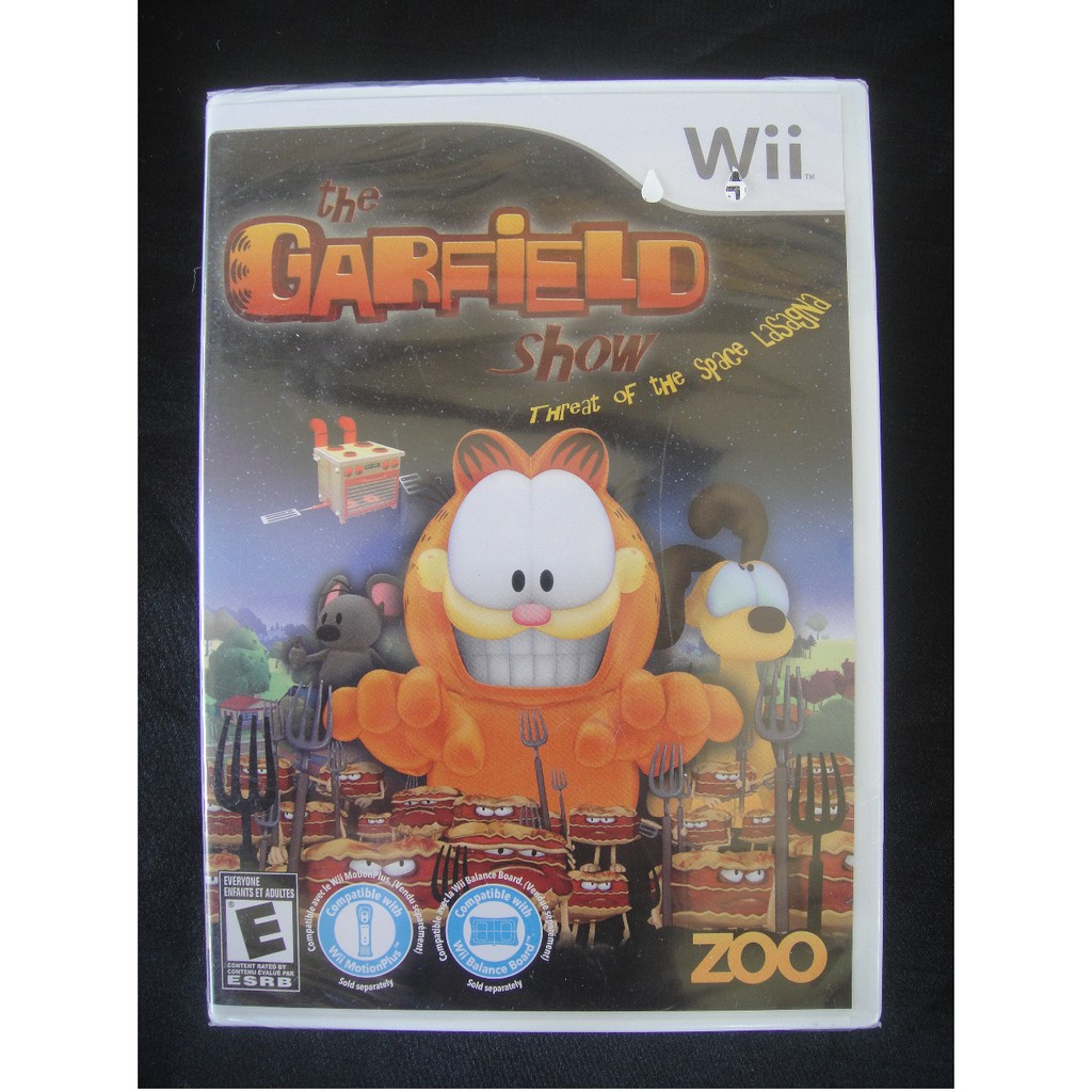 Garfield sale show wii