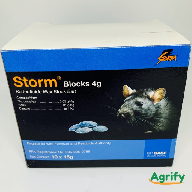 Storm Blocks 4g 150grams Rat Daga | Shopee Philippines
