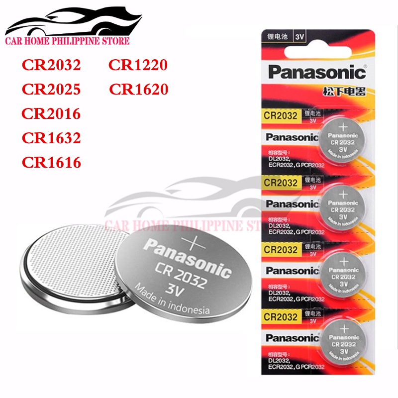 PANASONIC Lithumcoin 3V Battery Of ECR2032/CR2016/CR2025/CR1220/CR1616