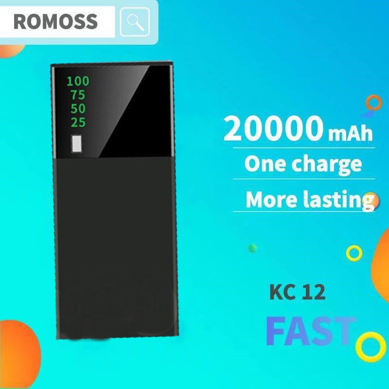 ROMOSS KC12 20000MAH POWERBANK Shopee Philippines