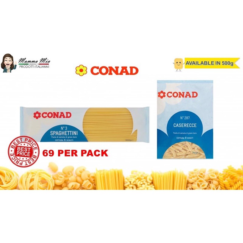 Mezze Penne Rigate 500 g Conad in vendita online | Conad