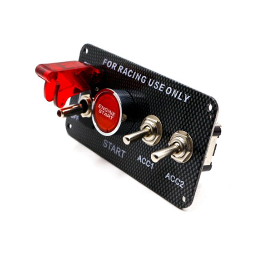 Racing Car Ignition Switch Panel Engine Start Start Push Button LED ...