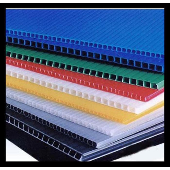 Plastic Cardboard / Corrugated Board / Impraboard 50 X 75 CM Shopee Philippines