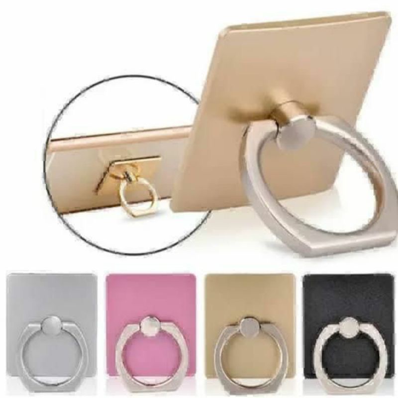 HP (Random)Universal Mobile Phone Metal Fiber Ring Stand Holder ...