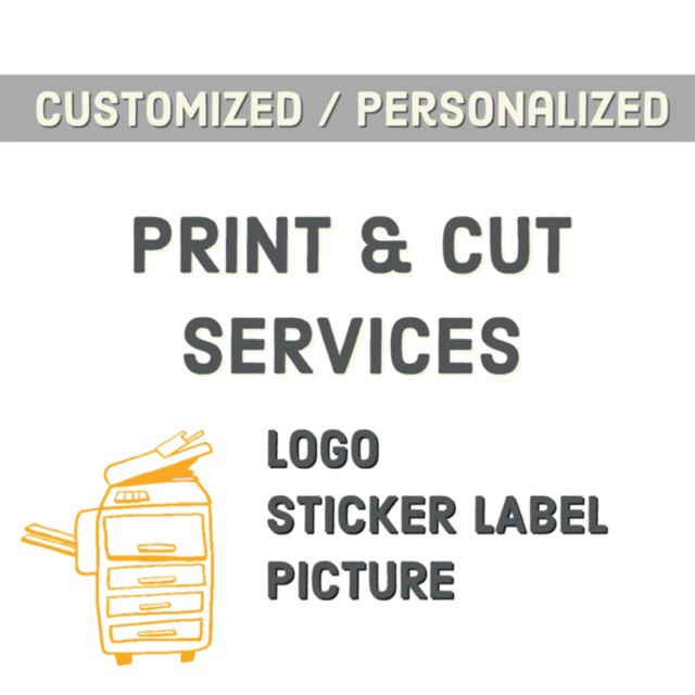 Customized Sticker Paper (Print and Cut) 1 Shopee Philippines