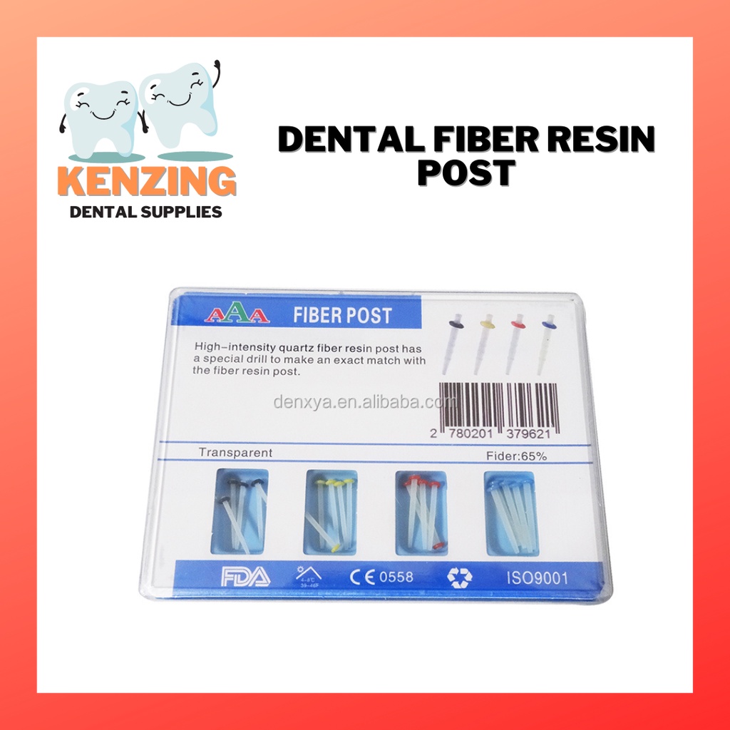 Dental Fiber Post 4Pcs Mata Bor + 20Pcs Fiber Post Shopee Philippines