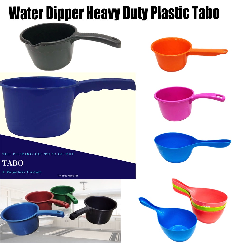 Plastic Water Dipper Bathroom Dipper TABO colored | Shopee Philippines