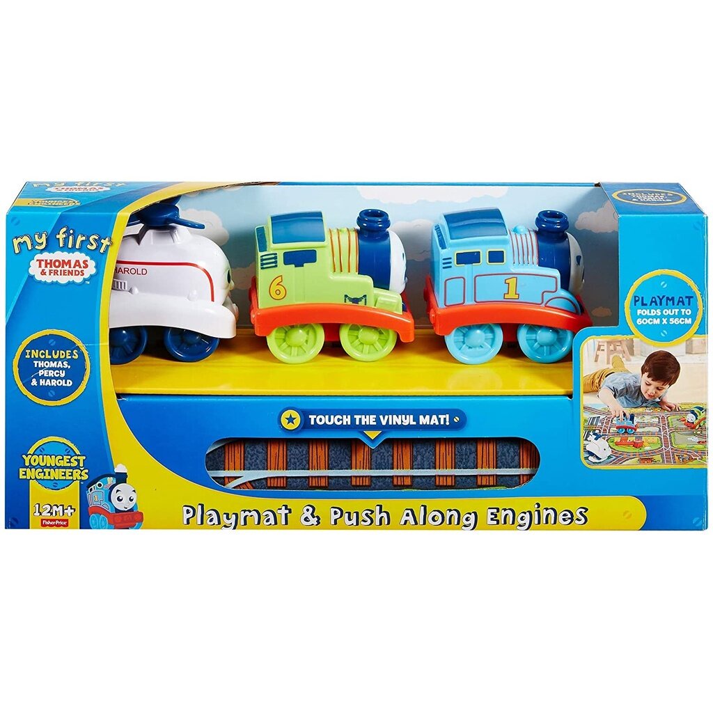 Thomas & Friends My First Playmat and Push Along Engines Percy and ...