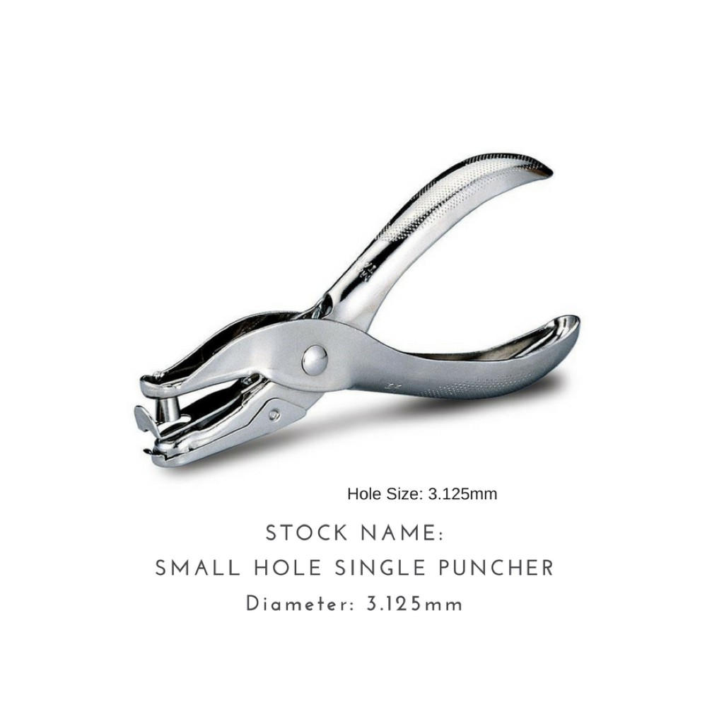 Small Hole Single Puncher Ticket Puncher | Shopee Philippines