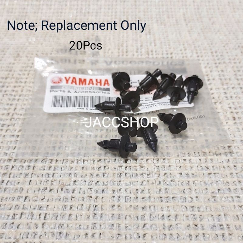 20Pcs Plastic Rivets Per Piece PCX150,ADV150, GTR150, AEROXV1V2,NMAX ...