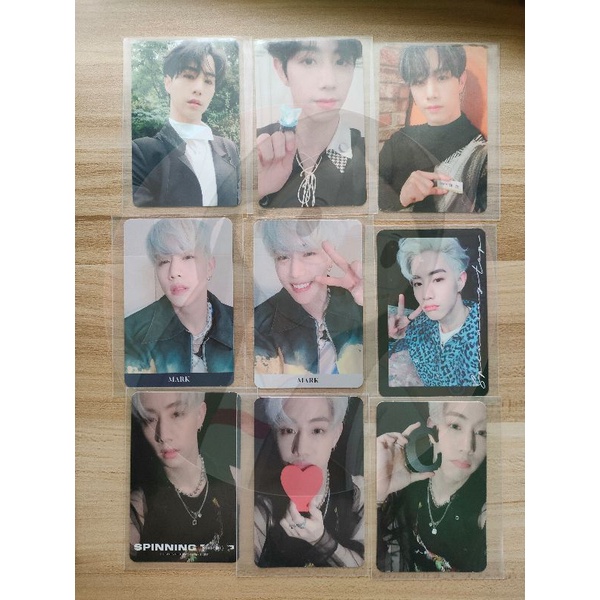 GOT7 Mark Photocards Spinning Top, Call My Name and Dye Shopee