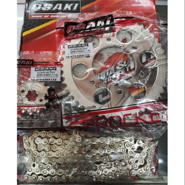 OSAKI Revo Sprocket Set TFX 150 /Sniper 150 / Sniper 155 / FZ16 (15x47