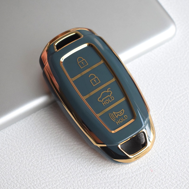 4 5 Button TPU Car Key Case For Hyundai i30 Ix35 KONA Encino Solaris ...
