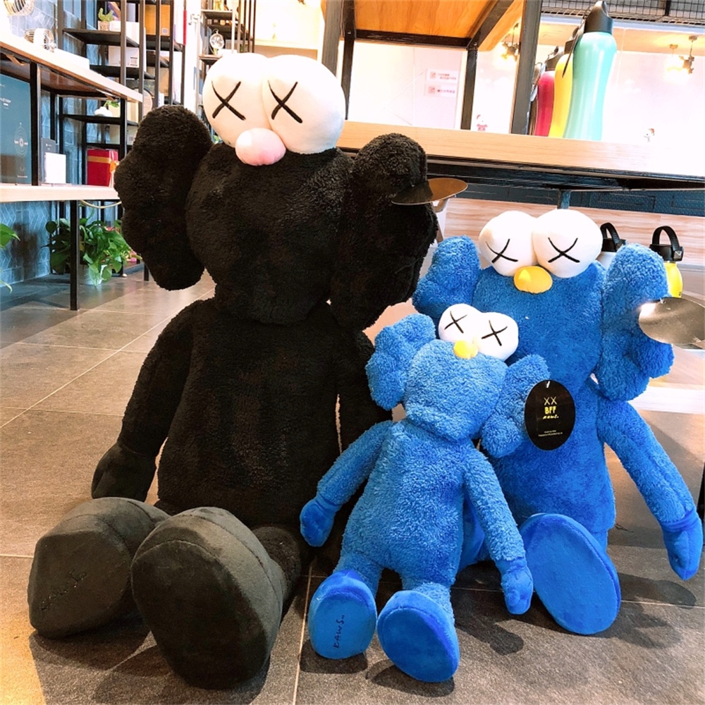 Stock KAWS × BFF Toy 45/70/90cm Cute Plush Toys Pillows Kaws BBF