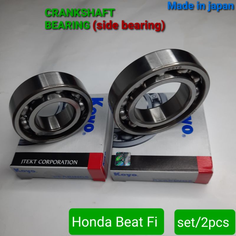 CRANKSHAFT BEARING Honda Beat Fi v1,v2(set) made in japan | Shopee ...