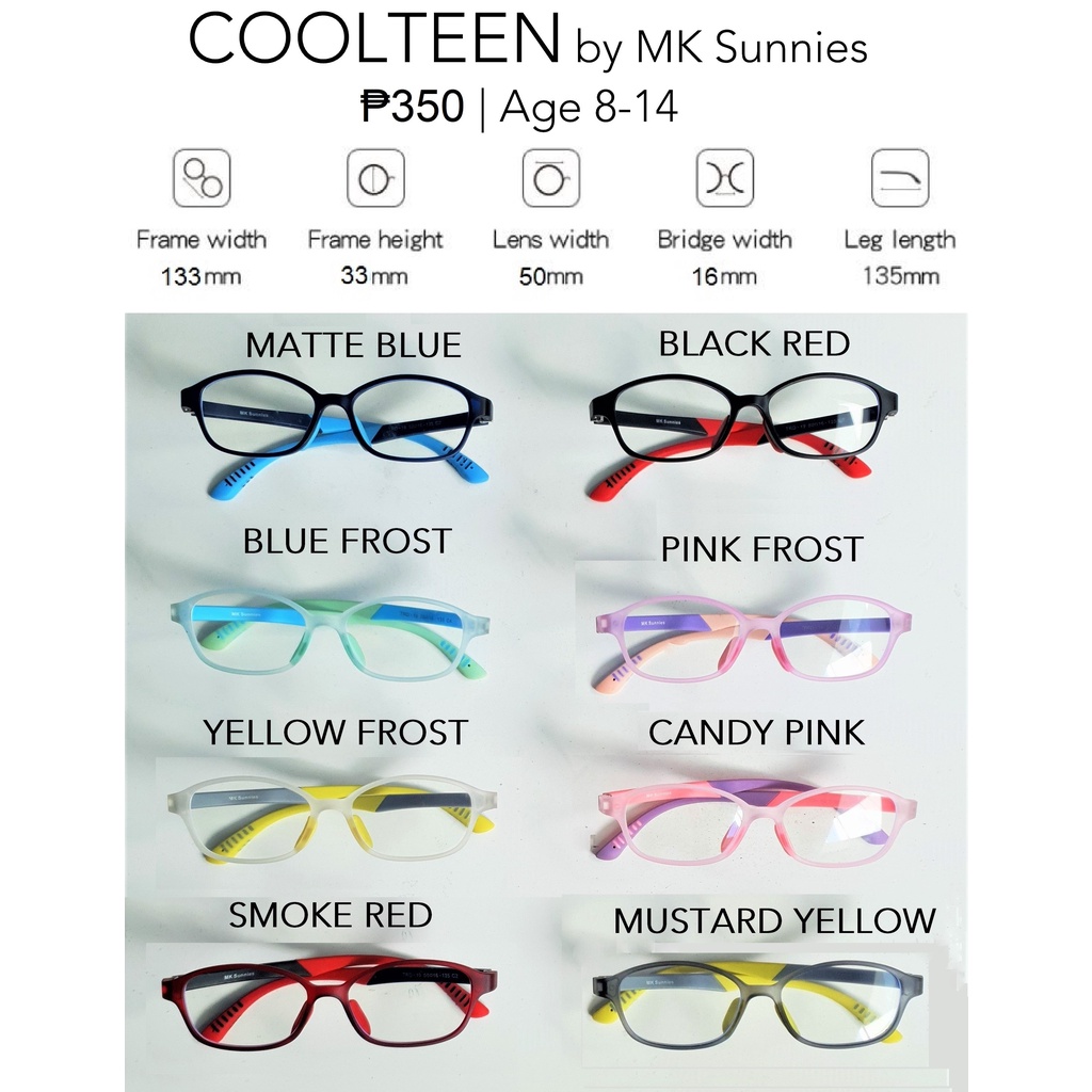 MK Sunnies COOLTEEN Computer Anti Blue Light Anti Radiation Glasses ...