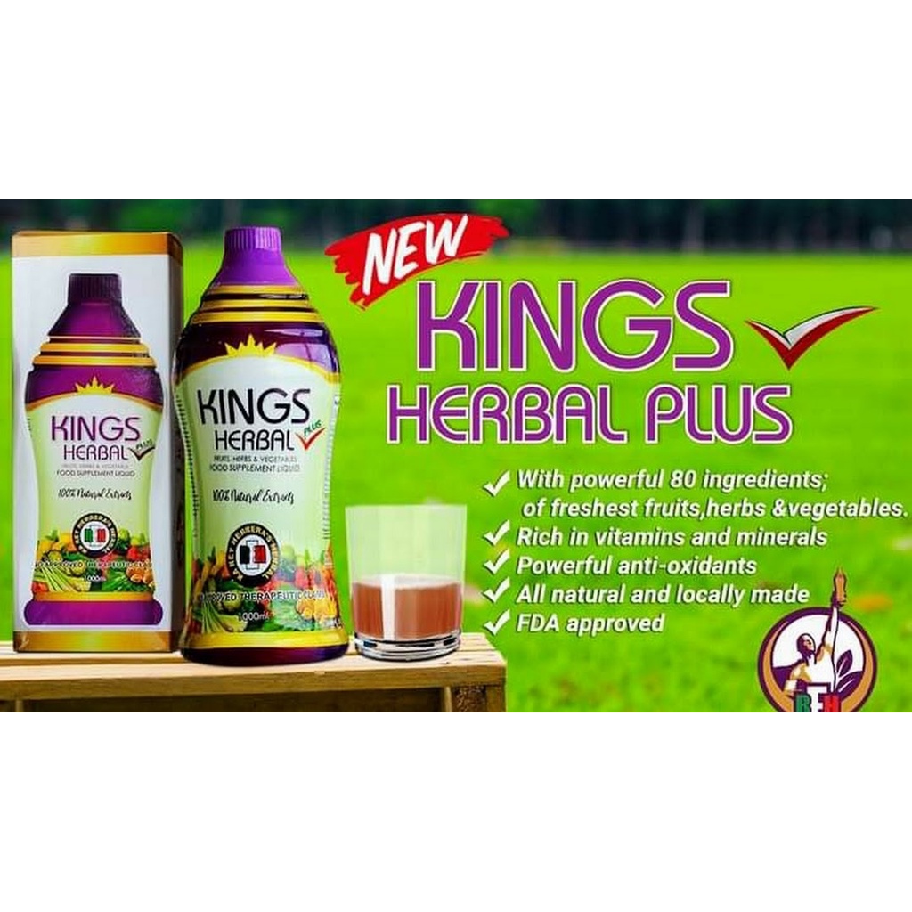KINGS HERBAL PLUS 1000ml (1 bottle) Shopee Philippines