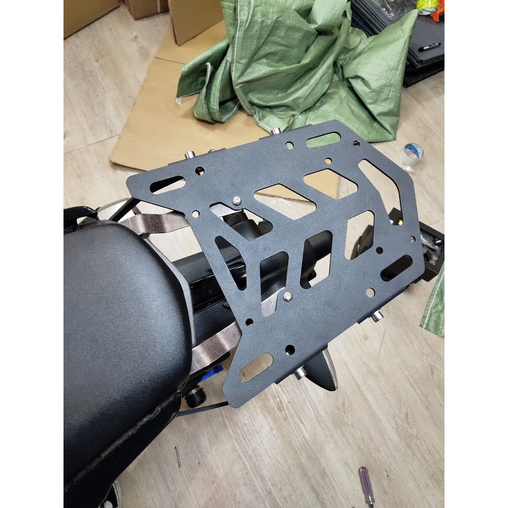 Motorcycle Rear Luggage Rack,CNC Aluminum Alloy Motorcycle Rear Luggage Rack Holder Shelf For