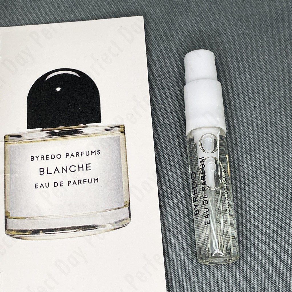 「Perfume Sample」Byredo Blanche, 2009 2ML Shopee Philippines