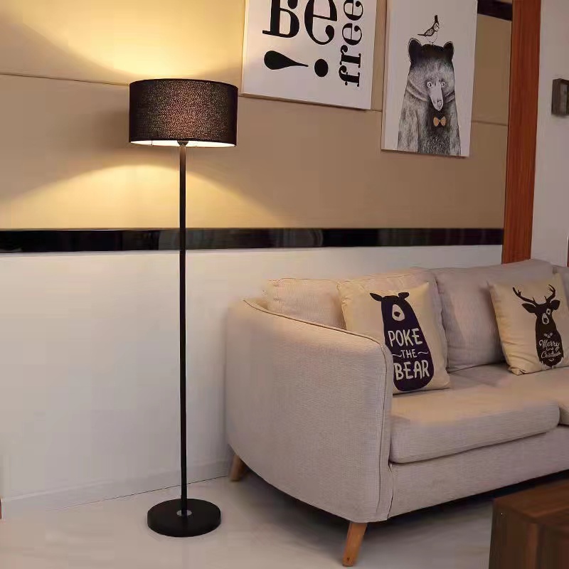 COD】Floor Lamp shade Living Room Bedroom Floor Lamp Bedside