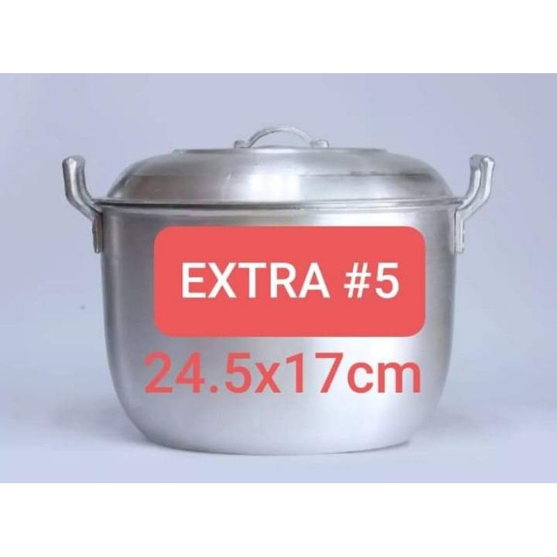 EXTRA KALDERO #5 HEAVY DUTY ALUMINUM | Shopee Philippines