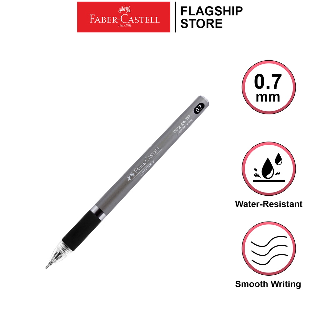 Faber-Castell Speedx 0.7 Ballpen 1PC [12546299] | Shopee Philippines