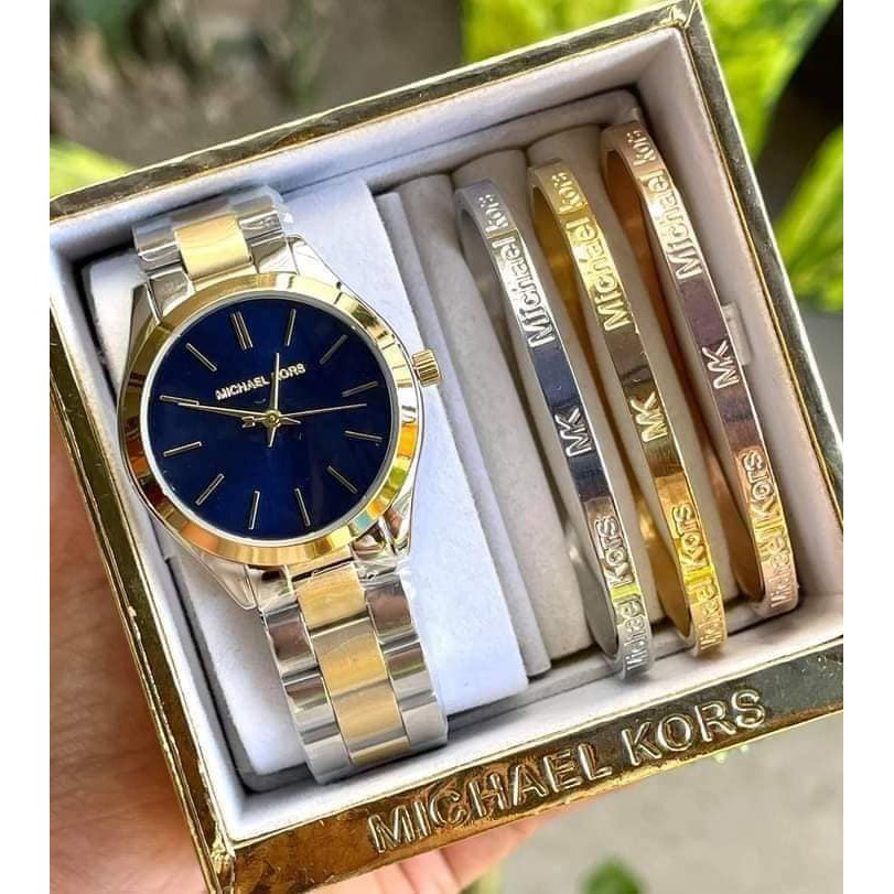 MK Slim Runaway Set with Bangles /complete Inclusions | Shopee Philippines