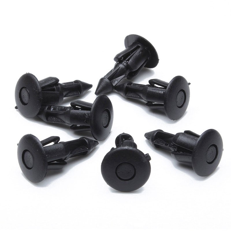 50x Plastic Rivet Bike Fairing Trim Panel Fastener Clips | Shopee ...