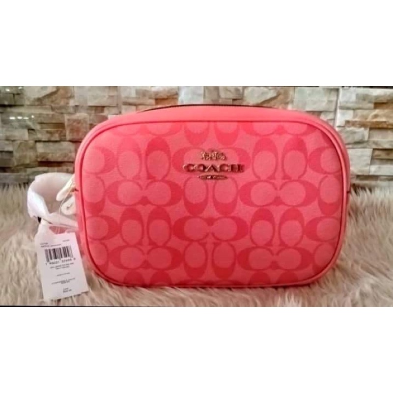 Jamie Camera Bag In Blocked Signature Canvas Shopee Philippines