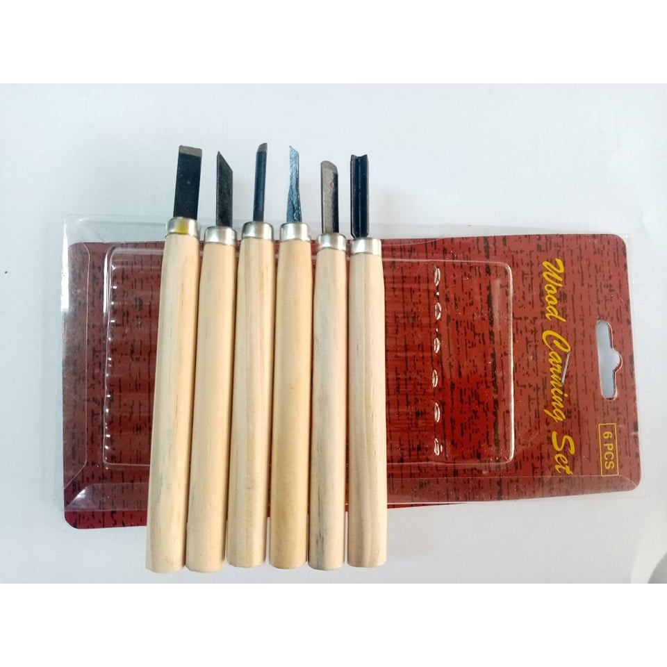 6 pc Wood Carving Tool Set