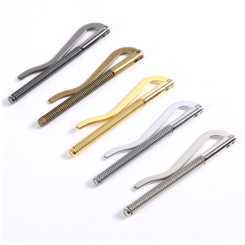 Fashion Metal Bifold Money Clip Clamp Stainless steel Cash Holder For ...
