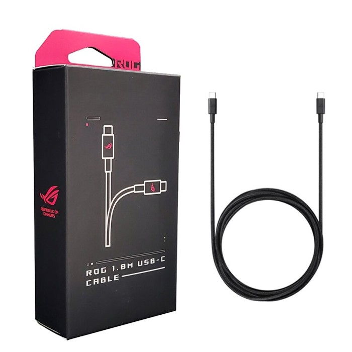 Tyhg 5cgo Asus Original Rog Usb C Cable 18m Fast Charge Transmission Line Rog1 And 2 And 3 And 5 6961