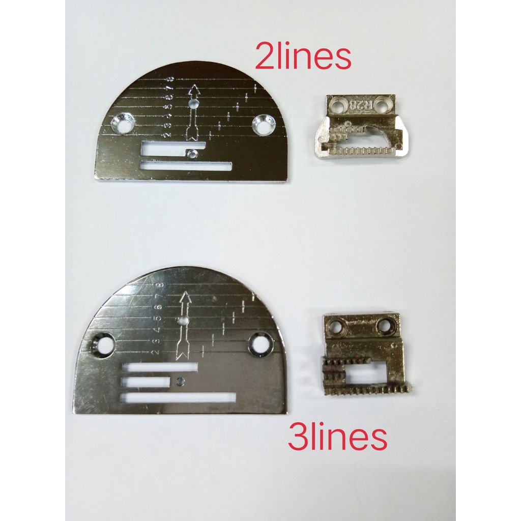 Ordinary Machine Throat Plate or Feed Dog for Singer Machine | Shopee ...