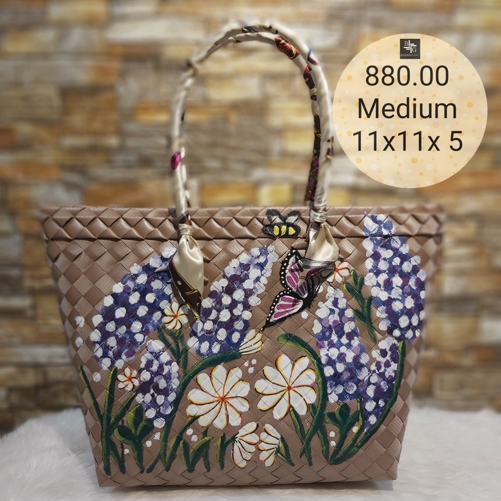 Modern bayong bag best sale